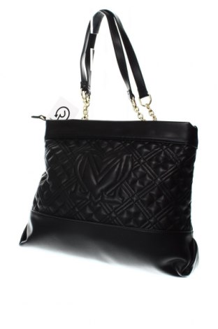Дамска чанта Love Moschino, Цвят Черен, Цена 449,00 лв.