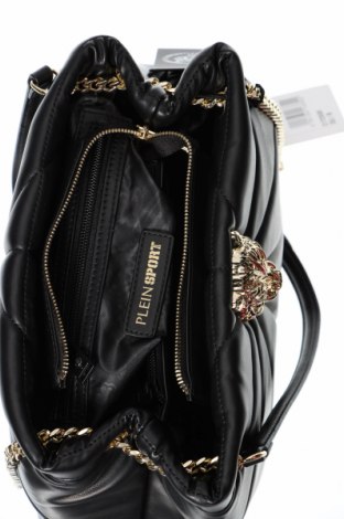 Дамска чанта Plein Sport, Цвят Черен, Цена 375,39 лв.