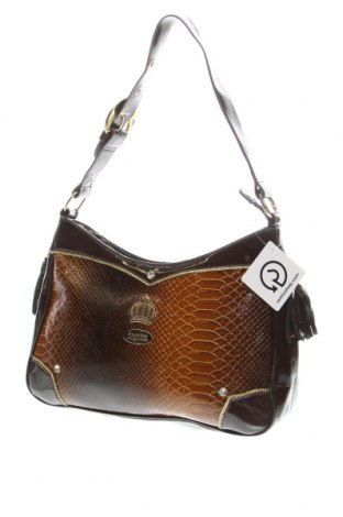 Γυναικεία τσάντα Pompoos Design By Harald Gloockler, Χρώμα Καφέ, Τιμή 33,25 €