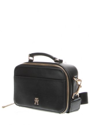 Дамска чанта Tommy Hilfiger, Цвят Черен, Цена 309,00 лв.