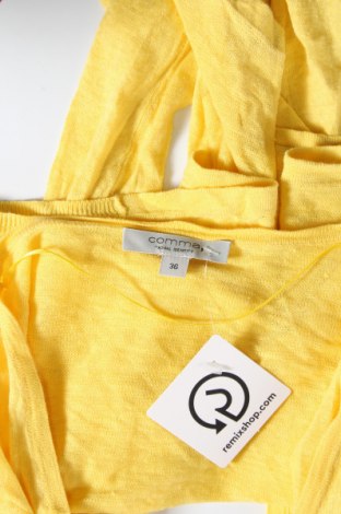 Γυναικεία ζακέτα Comma,, Μέγεθος S, Χρώμα Κίτρινο, Τιμή 4,08 €