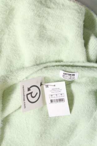 Дамска жилетка Cotton On, Размер XXL, Цвят Зелен, Цена 46,00 лв.