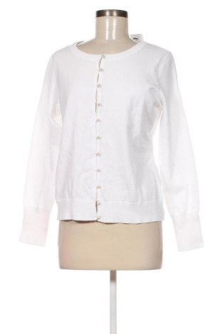 Damen Strickjacke Linea Tesini, Größe L, Farbe Weiß, Preis 44,85 €