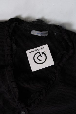 Damen Strickjacke Montego, Größe L, Farbe Schwarz, Preis 4,44 €