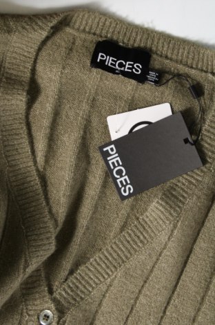Cardigan de damă Pieces, Mărime XL, Culoare Verde, Preț 53,29 Lei