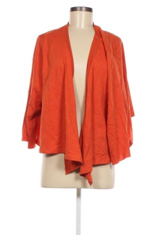 Damen Strickjacke Sheego, Größe 4XL, Farbe Orange, Preis € 39,96