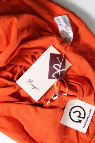 Дамска жилетка Sheego, Размер 4XL, Цвят Оранжев, Цена 71,34 лв.