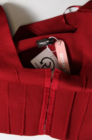 Γυναικεία ζακέτα Tally Weijl, Μέγεθος S, Χρώμα Κόκκινο, Τιμή 3,08 €