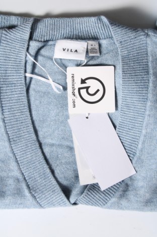 Damen Strickjacke VILA, Größe L, Farbe Blau, Preis 11,14 €