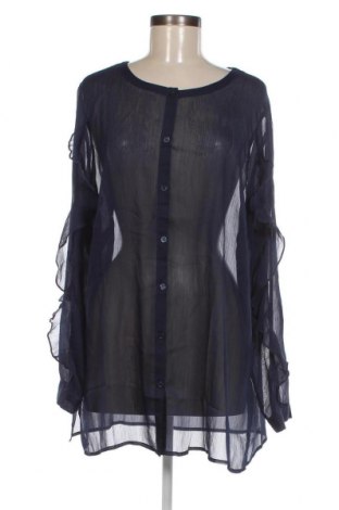 Γυναικείο πουκάμισο, Μέγεθος XXL, Χρώμα Μπλέ, Τιμή 14,69 €