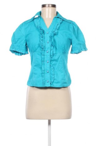 Γυναικείο πουκάμισο, Μέγεθος M, Χρώμα Μπλέ, Τιμή 5,33 €