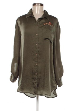 Γυναικείο πουκάμισο, Μέγεθος M, Χρώμα Πράσινο, Τιμή 3,69 €