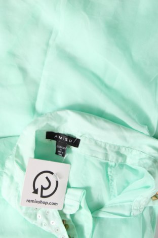Γυναικείο πουκάμισο Amisu, Μέγεθος XL, Χρώμα Πράσινο, Τιμή 6,18 €
