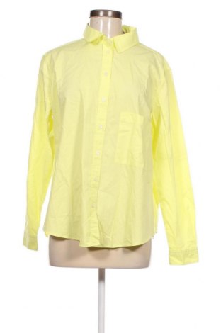 Γυναικείο πουκάμισο BOSS, Μέγεθος L, Χρώμα Κίτρινο, Τιμή 114,43 €