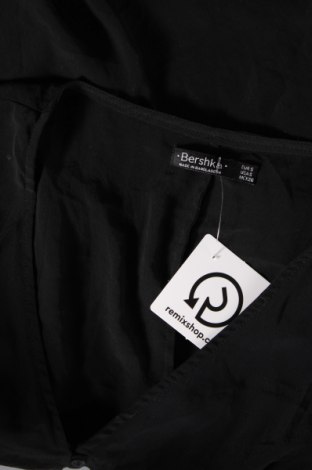 Γυναικείο πουκάμισο Bershka, Μέγεθος S, Χρώμα Μαύρο, Τιμή 3,40 €