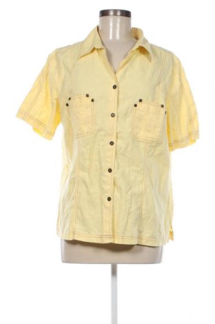 Γυναικείο πουκάμισο Canda, Μέγεθος XL, Χρώμα Κίτρινο, Τιμή 8,81 €