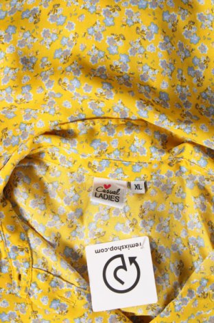Дамска риза Casual Ladies, Размер XL, Цвят Жълт, Цена 10,00 лв.