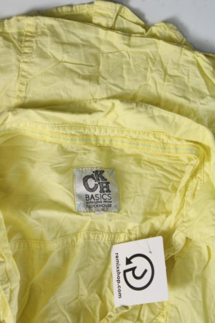 Γυναικείο πουκάμισο Clockhouse, Μέγεθος L, Χρώμα Κίτρινο, Τιμή 15,46 €
