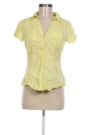 Γυναικείο πουκάμισο Clockhouse, Μέγεθος L, Χρώμα Κίτρινο, Τιμή 5,72 €
