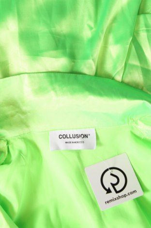 Cămașă de femei Collusion, Mărime M, Culoare Verde, Preț 15,31 Lei