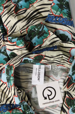 Γυναικείο πουκάμισο Collusion, Μέγεθος L, Χρώμα Πολύχρωμο, Τιμή 4,91 €