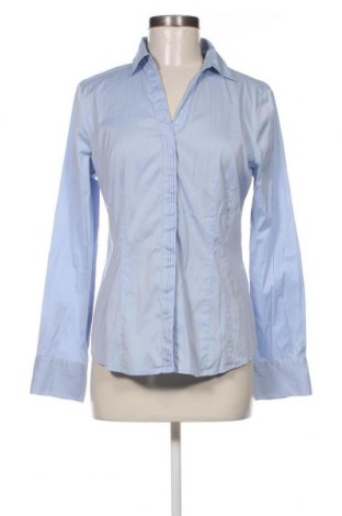 Γυναικείο πουκάμισο Comma,, Μέγεθος L, Χρώμα Μπλέ, Τιμή 16,82 €