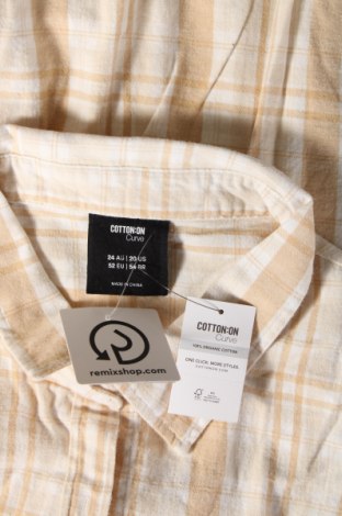 Γυναικείο πουκάμισο Cotton On, Μέγεθος XXL, Χρώμα  Μπέζ, Τιμή 15,05 €