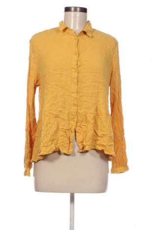 Γυναικείο πουκάμισο Cubus, Μέγεθος L, Χρώμα Κίτρινο, Τιμή 2,94 €