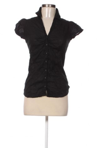 Γυναικείο πουκάμισο Cubus, Μέγεθος S, Χρώμα Μαύρο, Τιμή 3,56 €