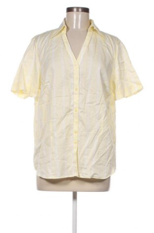 Γυναικείο πουκάμισο Eterna, Μέγεθος XL, Χρώμα Κίτρινο, Τιμή 3,15 €