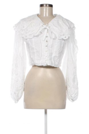 Γυναικείο πουκάμισο Farm Rio, Μέγεθος M, Χρώμα Λευκό, Τιμή 65,72 €