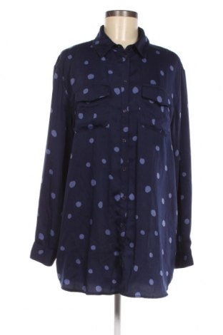 Γυναικείο πουκάμισο Fransa, Μέγεθος L, Χρώμα Μπλέ, Τιμή 7,37 €