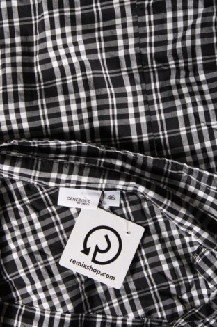 Γυναικείο πουκάμισο Generous By Lindex, Μέγεθος XL, Χρώμα Μαύρο, Τιμή 15,46 €