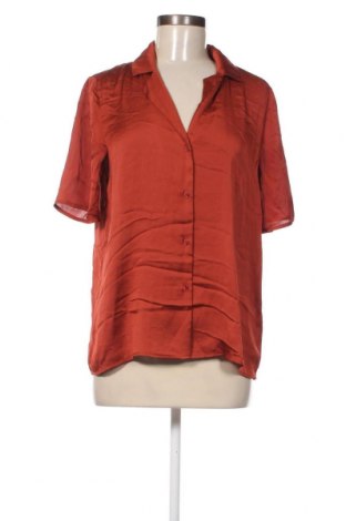 Дамска риза Gina Tricot, Размер S, Цвят Кафяв, Цена 5,55 лв.