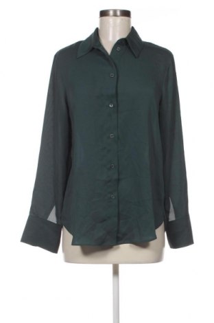 Дамска риза H&M, Размер S, Цвят Зелен, Цена 10,50 лв.