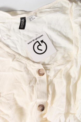 Дамска риза H&M Divided, Размер M, Цвят Екрю, Цена 10,00 лв.