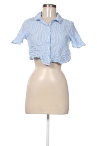 Γυναικείο πουκάμισο H&M Divided, Μέγεθος XS, Χρώμα Μπλέ, Τιμή 3,40 €