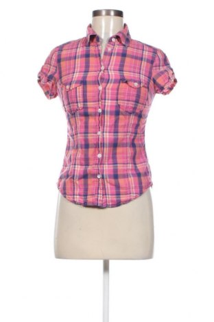 Γυναικείο πουκάμισο H&M L.O.G.G., Μέγεθος XS, Χρώμα Πολύχρωμο, Τιμή 6,24 €