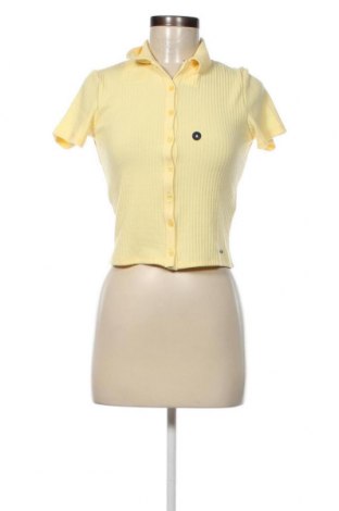 Дамска риза Hollister, Размер M, Цвят Жълт, Цена 18,00 лв.
