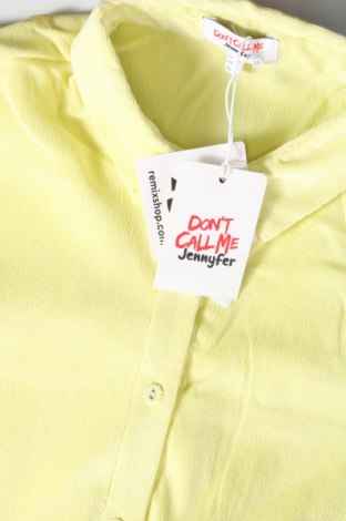 Γυναικείο πουκάμισο Jennyfer, Μέγεθος S, Χρώμα Κίτρινο, Τιμή 6,19 €