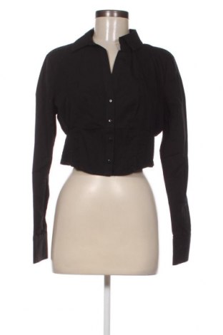 Γυναικείο πουκάμισο Jennyfer, Μέγεθος L, Χρώμα Μαύρο, Τιμή 6,80 €