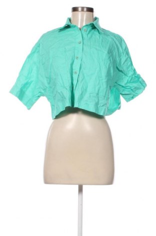Дамска риза Koton, Размер S, Цвят Зелен, Цена 29,00 лв.