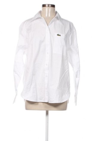 Γυναικείο πουκάμισο Lacoste, Μέγεθος M, Χρώμα Λευκό, Τιμή 65,72 €