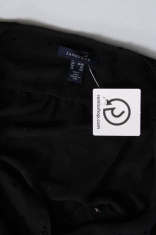 Γυναικείο πουκάμισο Land's End, Μέγεθος L, Χρώμα Μαύρο, Τιμή 3,06 €