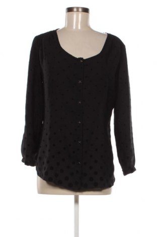 Γυναικείο πουκάμισο Land's End, Μέγεθος L, Χρώμα Μαύρο, Τιμή 3,67 €