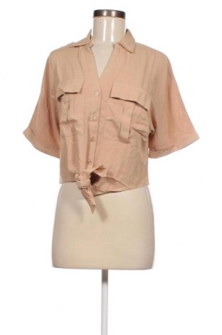 Γυναικείο πουκάμισο Lascana, Μέγεθος M, Χρώμα  Μπέζ, Τιμή 5,57 €