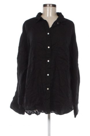 Γυναικείο πουκάμισο Lindex, Μέγεθος XL, Χρώμα Μαύρο, Τιμή 15,46 €