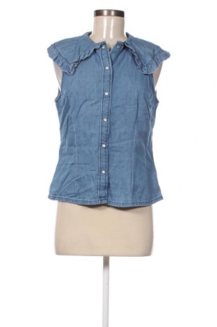Γυναικείο πουκάμισο Lindex, Μέγεθος S, Χρώμα Μπλέ, Τιμή 15,46 €