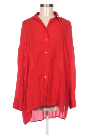 Дамска риза Mango, Размер M, Цвят Червен, Цена 19,99 лв.