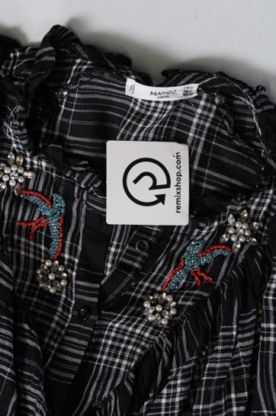 Γυναικείο πουκάμισο Mango, Μέγεθος S, Χρώμα Μαύρο, Τιμή 2,56 €